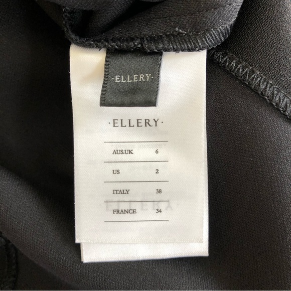 ELLERY Off-the-shoulder Black Top 2 - Picture 8 of 9